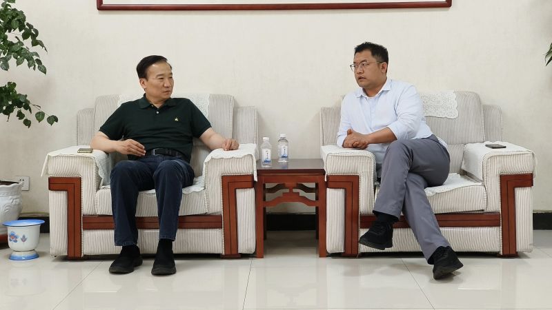 必发365集团董事长王智勇会見香港中科石油和海南青玉能源客人